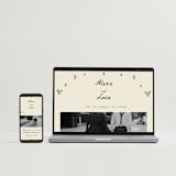 "Roses" - Wedding Invitations in Vanilla by Ani Somi - FREE Wedding Website