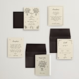 "Roses" - Wedding Invitations in Vanilla by Ani Somi - Invitation Suite