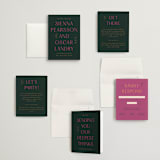 "Miami" - Wedding Invitations in Bird of Paradise by Ashley DeMeyere - Invitation Suite