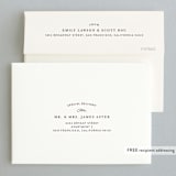 "Enchanting Plum" - Wedding Invitations in Deep Plum by Phrosné Barwood - FREE Recipient Addressing