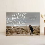 "Signed" - Wedding Invitations in Pearl by Roxy Cervantes - Front