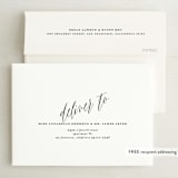 "Signed" - Wedding Invitations in Pearl by Roxy Cervantes - FREE Recipient Addressing