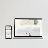 "Hillside" - Wedding Invitations in Moss by Hannah Williams - FREE Wedding Website
