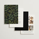 "Rose Garden" - Wedding Invitations in Porcelain by Susan Moyal - Back of Card Options