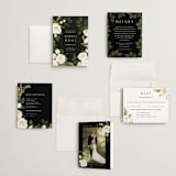 "Rose Garden" - Wedding Invitations in Porcelain by Susan Moyal - Invitation Suite