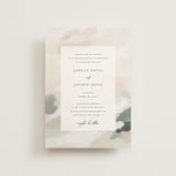 "Vista" - Wedding Invitations in Forest by Melanie Severin - Front