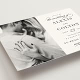 "Charming" - Wedding Invitations in Pearl by AK Graphics - Detail