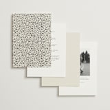 "Hansen" - Wedding Invitations in Almond by Stephanie Hawkes - Back of Card Options