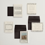 "Hansen" - Wedding Invitations in Almond by Stephanie Hawkes - Invitation Suite