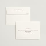 "Chantilly" - Wedding Invitations in Mauve by Erica Krystek - FREE Recipient Addressing
