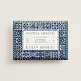 "Mediterranean Tiles" - Wedding Invitations in Ocean by GeekInk Design - Front