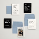 "dance moves" - Wedding Invitations in Tuxedo by Angela Garrick - Invitation Suite
