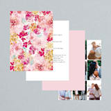 "Spring Garden" - Wedding Invitations in Petal by Grace Kreinbrink - Back of Card Options