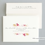 "Spring Garden" - Wedding Invitations in Petal by Grace Kreinbrink - FREE Recipient Addressing