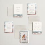 "waves" - Wedding Invitations in Beachy by Pixel and Hank - Invitation Suite