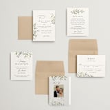"Fleur" - Wedding Invitations in Lily by Everett Paper Goods - Invitation Suite