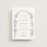 "Hydrangea" - Wedding Invitations in Toscana by Claudia Orengo - Front