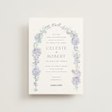 "Hydrangea" - Wedding Invitations in Toscana by Claudia Orengo - Front