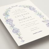 "Hydrangea" - Wedding Invitations in Toscana by Claudia Orengo - Detail