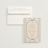 "nautical nuptials" - Wedding Invitations in Sea Breeze by Rebecca Durflinger - Invitation with Envelope