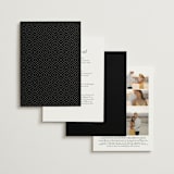 "Classy Type" - Wedding Invitations in Lily by Hooray Creative - Back of Card Options