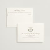 "Arbour" - Wedding Invitations in Lake by Leah Bisch - FREE Recipient Addressing