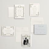 "Arbour" - Wedding Invitations in Lake by Leah Bisch - Invitation Suite