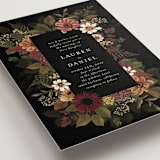 "Falling In Love" - Wedding Invitations in Harvest by Susan Moyal - Detail