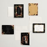 "Falling In Love" - Wedding Invitations in Harvest by Susan Moyal - Invitation Suite