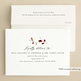 "Serenata" - Wedding Invitations in Sage by Petra Kern - FREE Recipient Addressing