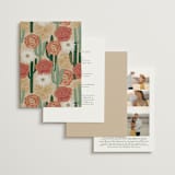 "boho desert" - Wedding Invitations in Sand by Cass Loh - Back of Card Options