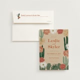 "boho desert" - Wedding Invitations in Sand by Cass Loh - Invitation with Envelope