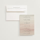 "desert dream" - Wedding Invitations in Sand by Maja Cunningham - Invitation with Envelope