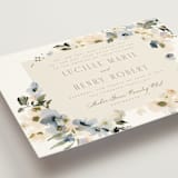 "Swept Away" - Wedding Invitations in Petal by Leah Bisch - Detail