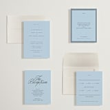 "Tarte Tatin" - Wedding Invitations in Sky by Blustery August - Invitation Suite
