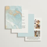 "My tenderness" - Wedding Invitations in Topaz by Helen Halik - Back of Card Options