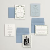 "Hydrangea Vine" - Wedding Invitations in Coastal by Susan Moyal - Invitation Suite