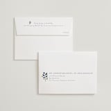 "Blue Bells" - Wedding Invitations in Cornflower by Mere Paper - FREE Recipient Addressing