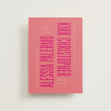 "Pop Romance" - Wedding Invitations in Fruit Punch by Ashley DeMeyere - Front
