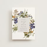 "Pressed Garden" - Wedding Invitations in Fall by Grace Kreinbrink - Front