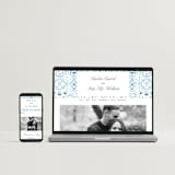 "Almafi" - Wedding Invitations in Cerulean by Itsy Belle Studio - FREE Wedding Website