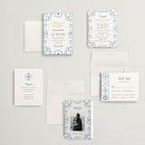 "Almafi" - Wedding Invitations in Cerulean by Itsy Belle Studio - Invitation Suite