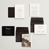 "Blancmange" - Wedding Invitations in Frost by chocomocacino - Invitation Suite