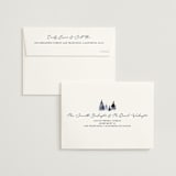 "Let it Snow" - Wedding Invitations in Celestial by Anastasia Makarova - FREE Recipient Addressing