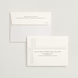 "contemporary photo" - Wedding Invitations in Cloud by Erin Deegan - FREE Recipient Addressing