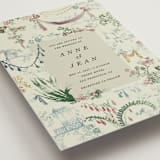 "Chinoiserie" - Wedding Invitations in Nouvelle by Sumak Studio - Detail