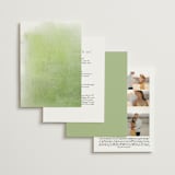 "palmetto" - Wedding Invitations in Palmetto by kelli hall - Back of Card Options