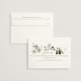 "Wildflower Garden" - Wedding Invitations in Lace by Hannah Williams - FREE Recipient Addressing