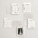 "Wildflower Garden" - Wedding Invitations in Lace by Hannah Williams - Invitation Suite