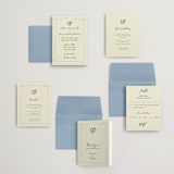 "The Pairfect" - Wedding Invitations in Waterlily by Helena Vitto - Invitation Suite